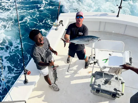 Offshore fishing grounds off St. Augustine, FL